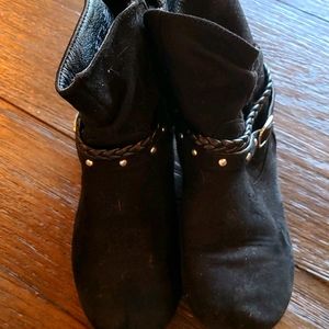 Toddler Girls Black Boots